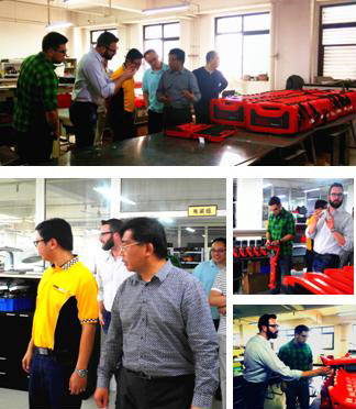 热烈欢迎地下管线探测仪世界知名品牌Vivax-Metrotech代表团到访西安华傲公司